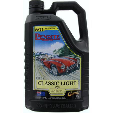 Penrite Classic Light 20W-60 Engine Oil 5L