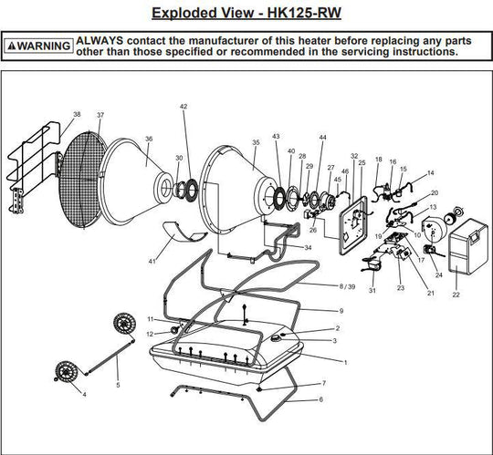 Return/Intake Fuel Line Hk125Rw