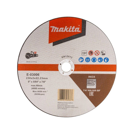 Makita E-03006-25 Cut Off Wheel 230mm / 9" For Dce090