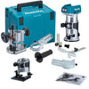 Makita DRT50ZJX2 18V LXT Brushless Laminate Trimmer - Set - SES Direct Ltd