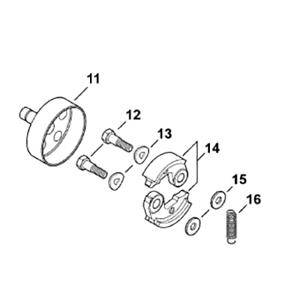 Shindaiwa Arm, Clutch Set #P100002270_Aac