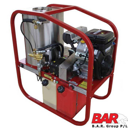 Bar'S Petrol Engine Driven Hot Water Unit - 3000 Psi/Mountable