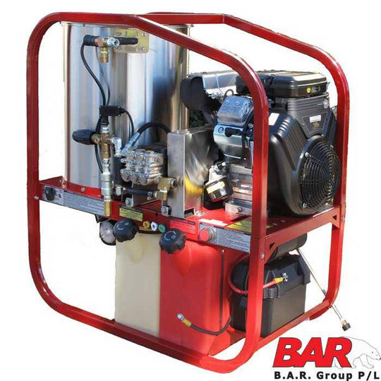 Bar'S Petrol Engine Driven Hot Water Unit - 4000 Psi/Mountable