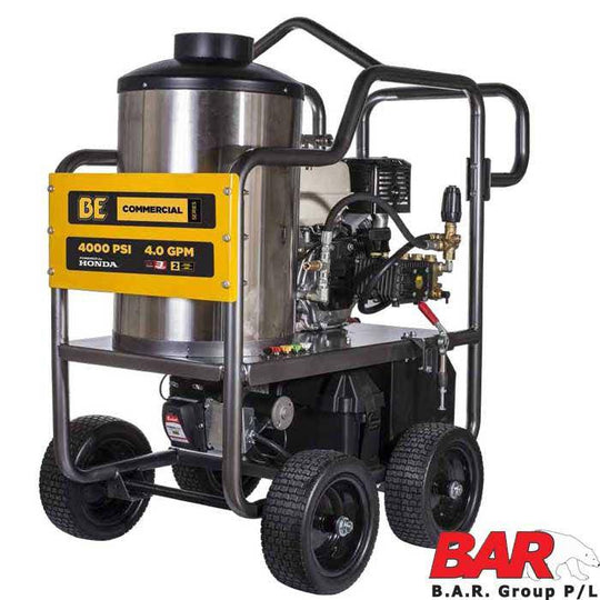 Bar'S Petrol Powerease Driven Hot Water Unit - 4000 Psi