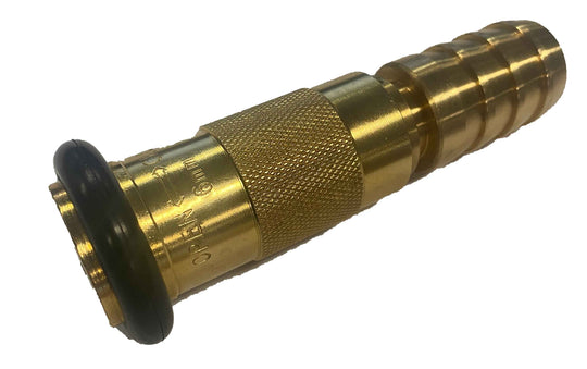 Brass Fire Hose Nozzle 1"