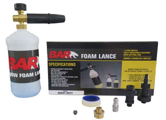 Foam Lance Kit - White