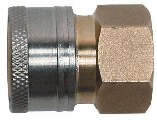 Coupler Qc S/S-Brass 3/8F
