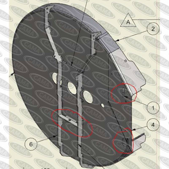 Genuine Deck, Cox Shell 32" KIT212, KIT311