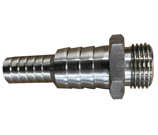 Stainless Barb Inlet For Wash Down Guns (1/2" Bsp Male)