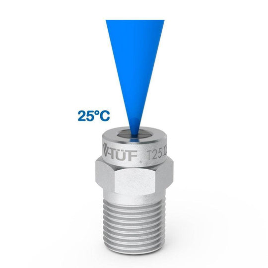 Bar - 25° Flushing Stainless Fan Nozzle