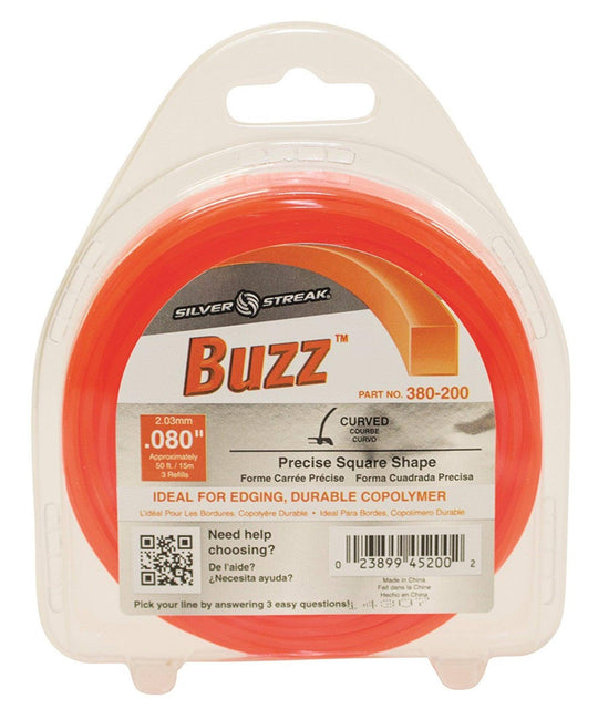 Trimmer Line Buzz .080" (2.0Mm) 50' (15M)