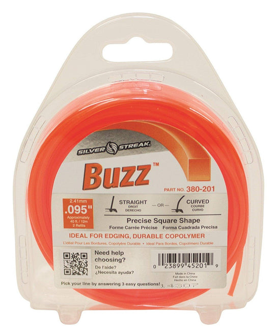 Trimmer Line Buzz .095"(2.4Mm) 40'(12M)