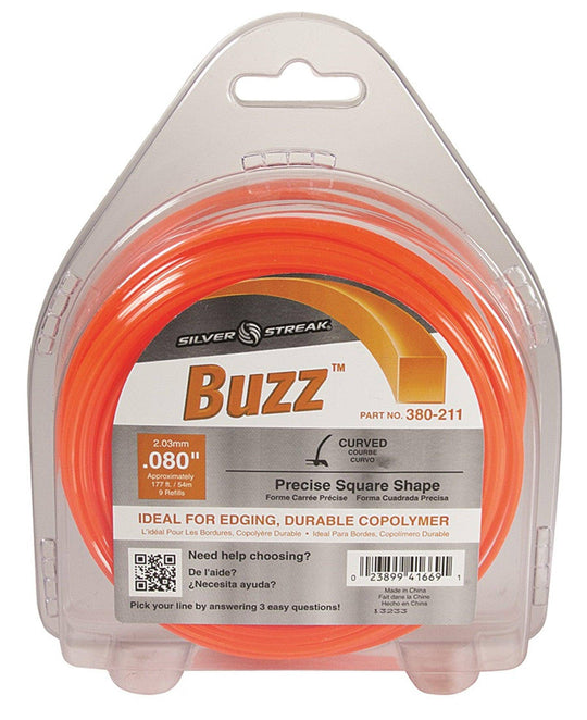 Trimmer Line Buzz .080"(2.0Mm) 1/2 Lb.