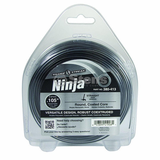 Trimmer Line Ninja .105"(2.7Mm) 1/2 Lb.