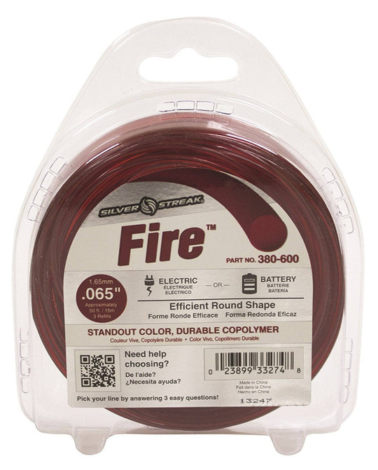 Fire Trimmer Line .065" (1.6Mm) 50 '(15M)