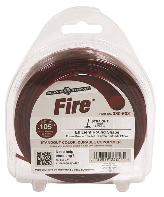 Trimmer Line Fire .105" (2.7Mm) 30' (12M)