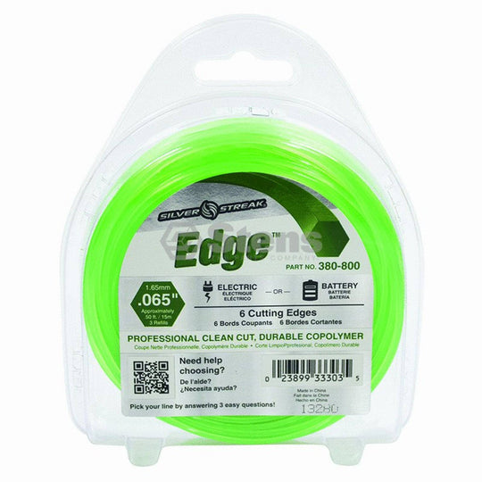 Trimmer Line Edge .065" (1.6Mm) 50' (15M)
