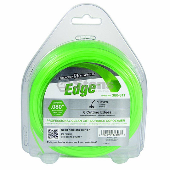 Trimmer Line Edge .080"(2.0Mm) 1/2 Lb.