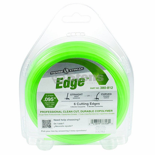 Trimmer Line Edge .095"(2.4Mm) 1/2 Lb.