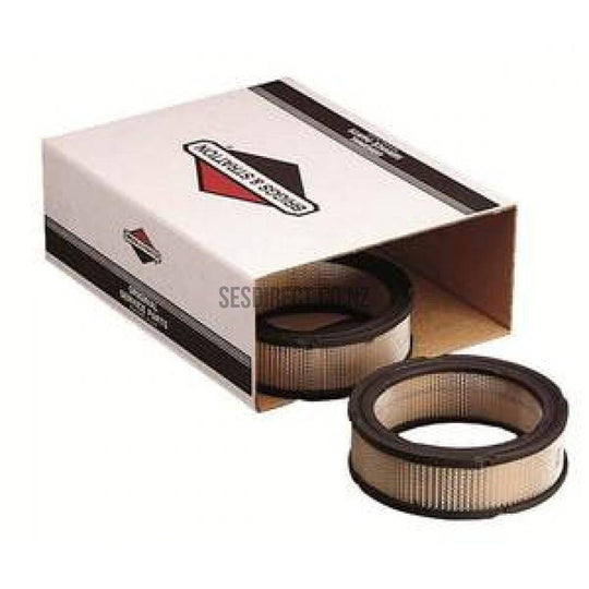 Briggs & Stratton 4135 4-Pack Of 394018S Round Air Filter Cartridge