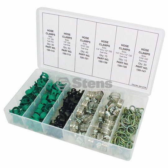 Hose Clamp Kit 160 Pieces