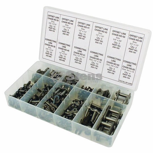 Roller Chain J/Link Kit 102 Pc
