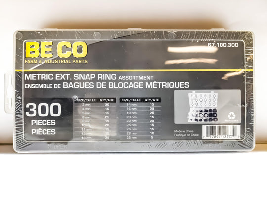 Grab N Go Kit - Metric Ext.Snap Ring Assortments