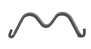 Masport Axle Retainer “W” Clip – Front Axle Clip – 529674