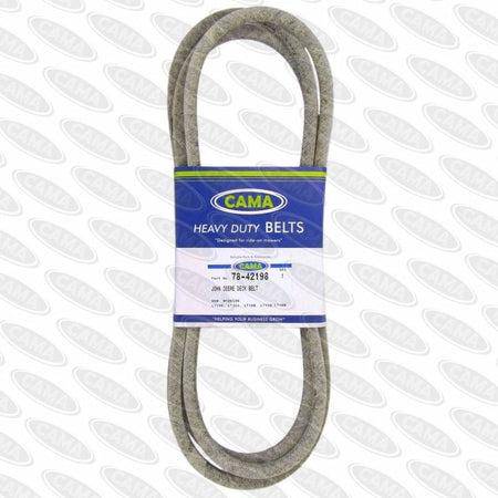 Transmission & Deck Belt 1/2" x 114 1/2" - Fits John Deere, Husqvarna, Jonsered, McCulloch & Cub Cadet