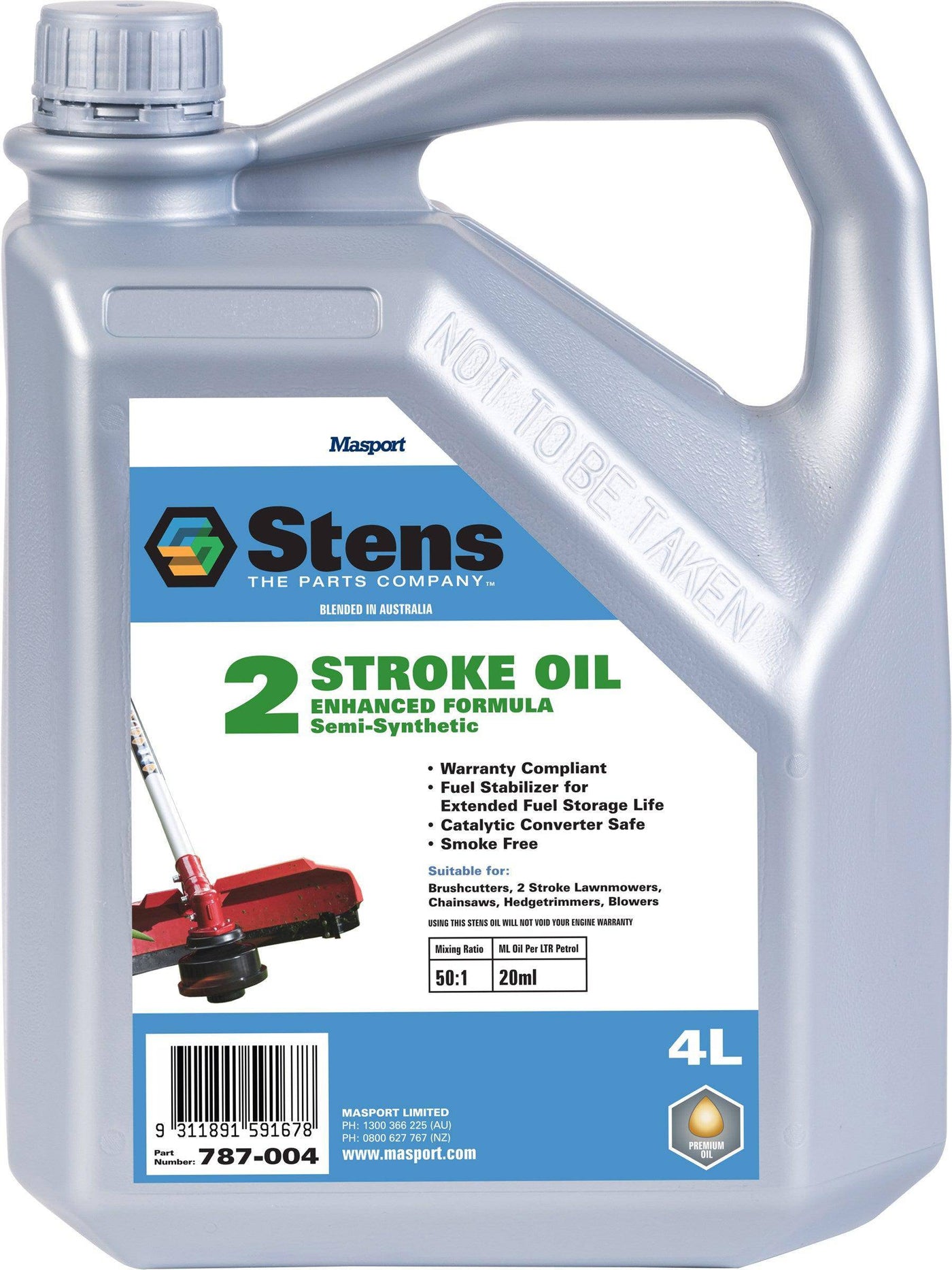Stens 2 Stroke Oil 4 Litres SES Direct Ltd stens-2-stroke-oil-4-litres-ses-direct-ltd