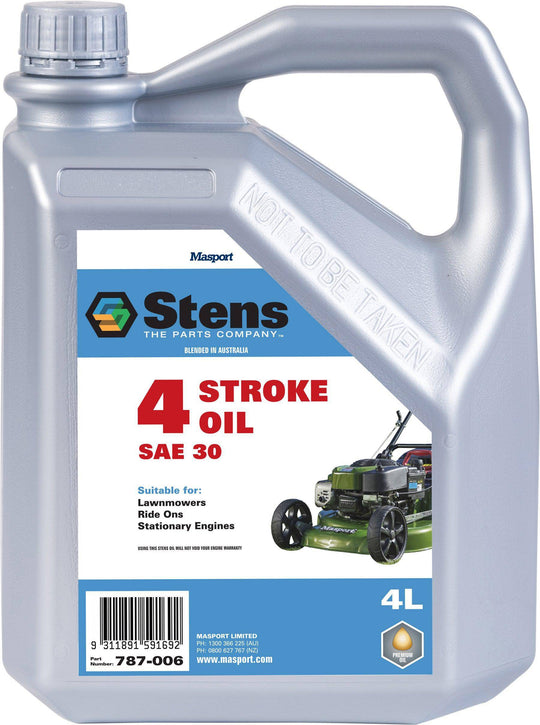 Stens 4-Stroke Oil Sae30 -  4 Litres