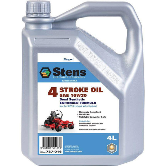 Stens 10W 30 Engine Oil (4 Litres)