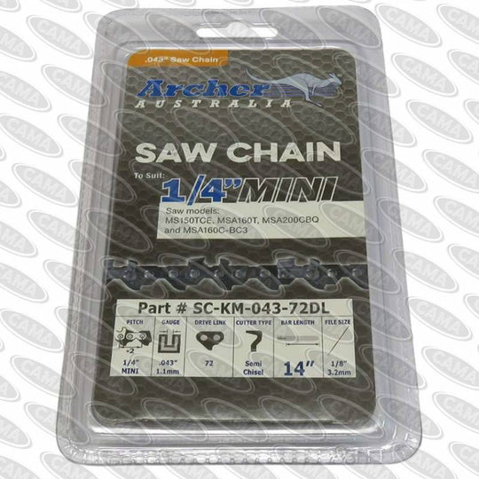 Archer Chain Loop (1/4" Mini X .043" 64Dl)
