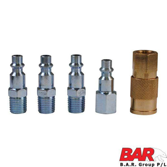 Nitto Style Fittings Pack 1/4" - 5Pc