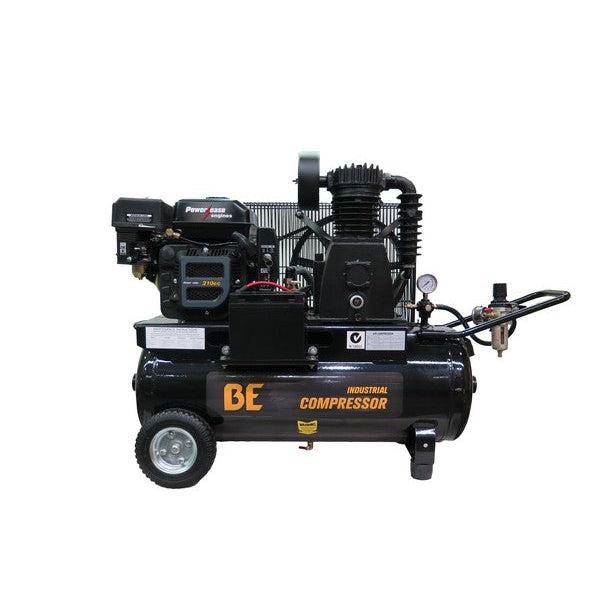 Be 70L Petrol Air Compressor Industrial Belt Driven SES Direct Ltd