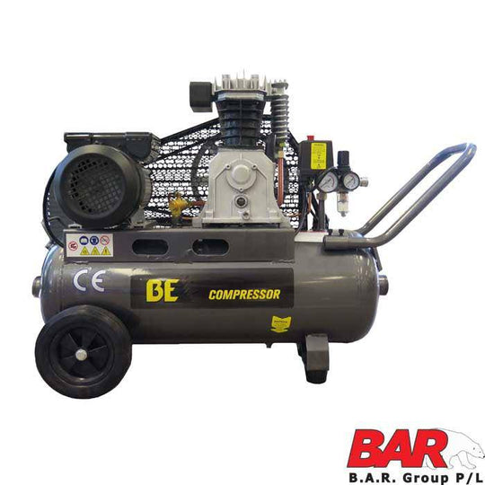 Be 50 Litre Professional Belt Drive Air Compressor - 220L/Min Fad