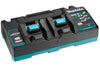 Makita - Dc40Rb 40Vmax Xgt Dual Port Rapid Charger-battery charger-SES Direct Ltd