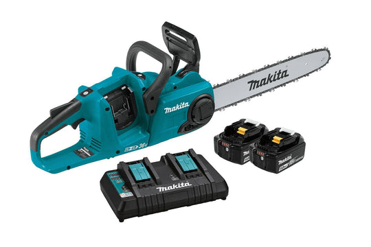 Makita Duc400Z 18Vx2 Lxt Bl Chainsaw 400Mm (Kit)