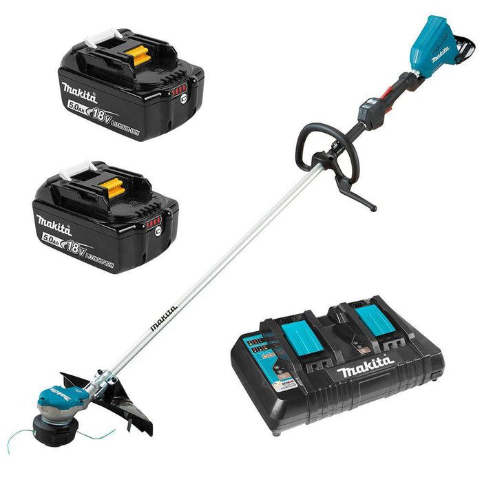 Makita Dur368L 36V Lxt Brushless Loop Handle Grass Trimmer Kit