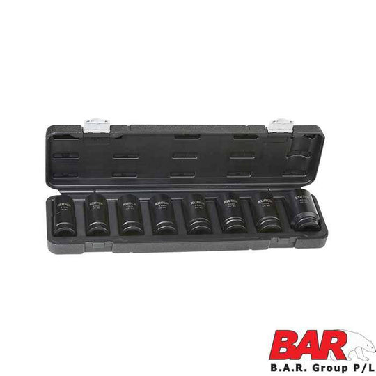 Impact Socket Set - 3/4" Metric - 8Pc