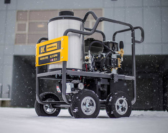 Bar'S Petrol Engine Driven Hot Water Unit - 4000 Psi