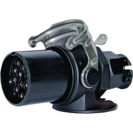 00594600 - Menbers Trailer Plug 15 Pin Round Large - Plastic