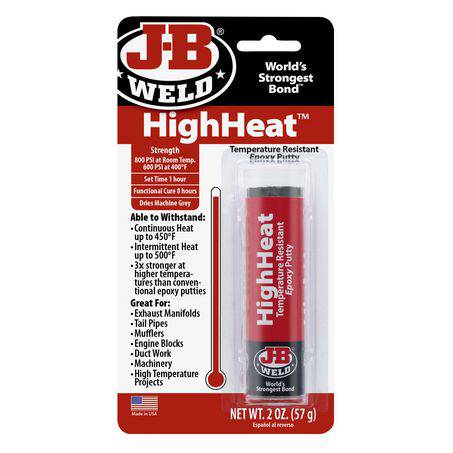 8297 - Jb Weld Highheat Epoxy Putty Stick 56.8G