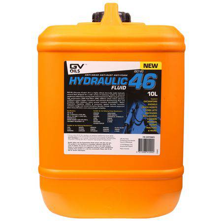 Gvhyd46010 - Gv Oils Hydraulic Fluid Iso 46 10L