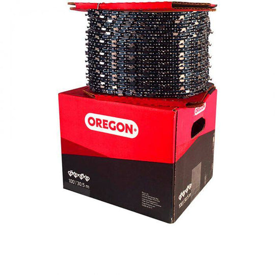Oregon Chain 3/8 .058 Full Chisel 100Ft Roll 73Elx