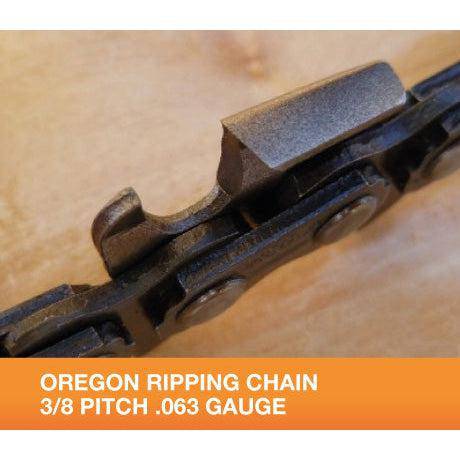 Oregon Chain 3/8 .063 Ripping Semi Chisel 25Ft Roll 75Rd