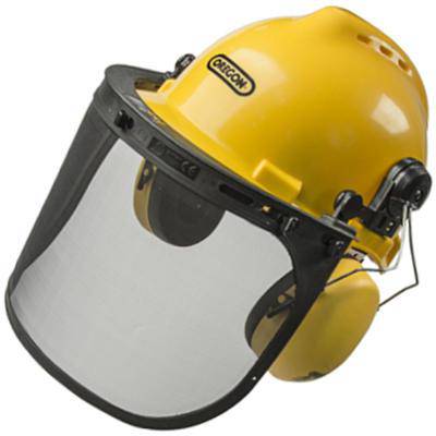 Oregon Safety Helmet With Visor And Ear Muffs