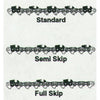 Oregon 3/8 .063 91Dl Full Chisel Full Skip Tooth-Chain Loops-SES Direct Ltd