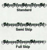 Oregon 3/8 .063 135Dl Full Chisel Full Skip Tooth-Chain Loops-SES Direct Ltd