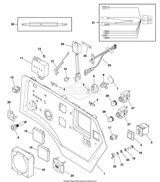 Briggs & Stratton Q6500 Plug Socket 314532Gs